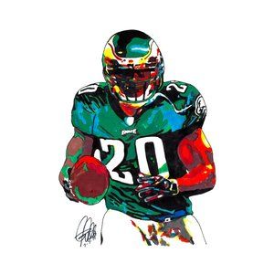 Brian Dawkins Philadelphia Eagles Football Sports Poster Print Wall Art 11x17